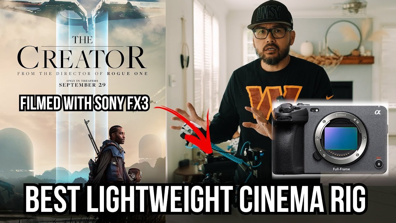 LIGHTWEIGHT CINEMA RIG for SONY FX3 ( FX30 ) - This Camera filmed 
