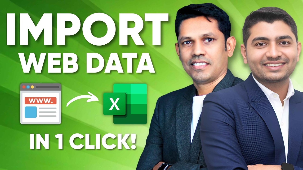 Import Data from Website to Excel Automatically | Power Query Tutorial in Hindi