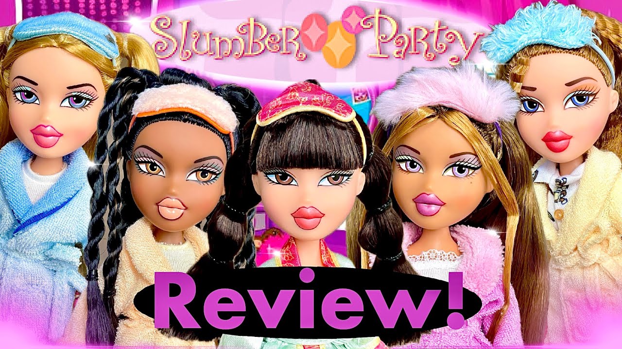BRATZ Slumber Party Dolls COMPLETE Collection In-Depth Unboxing & REVIEW!!☁️🍵🔥