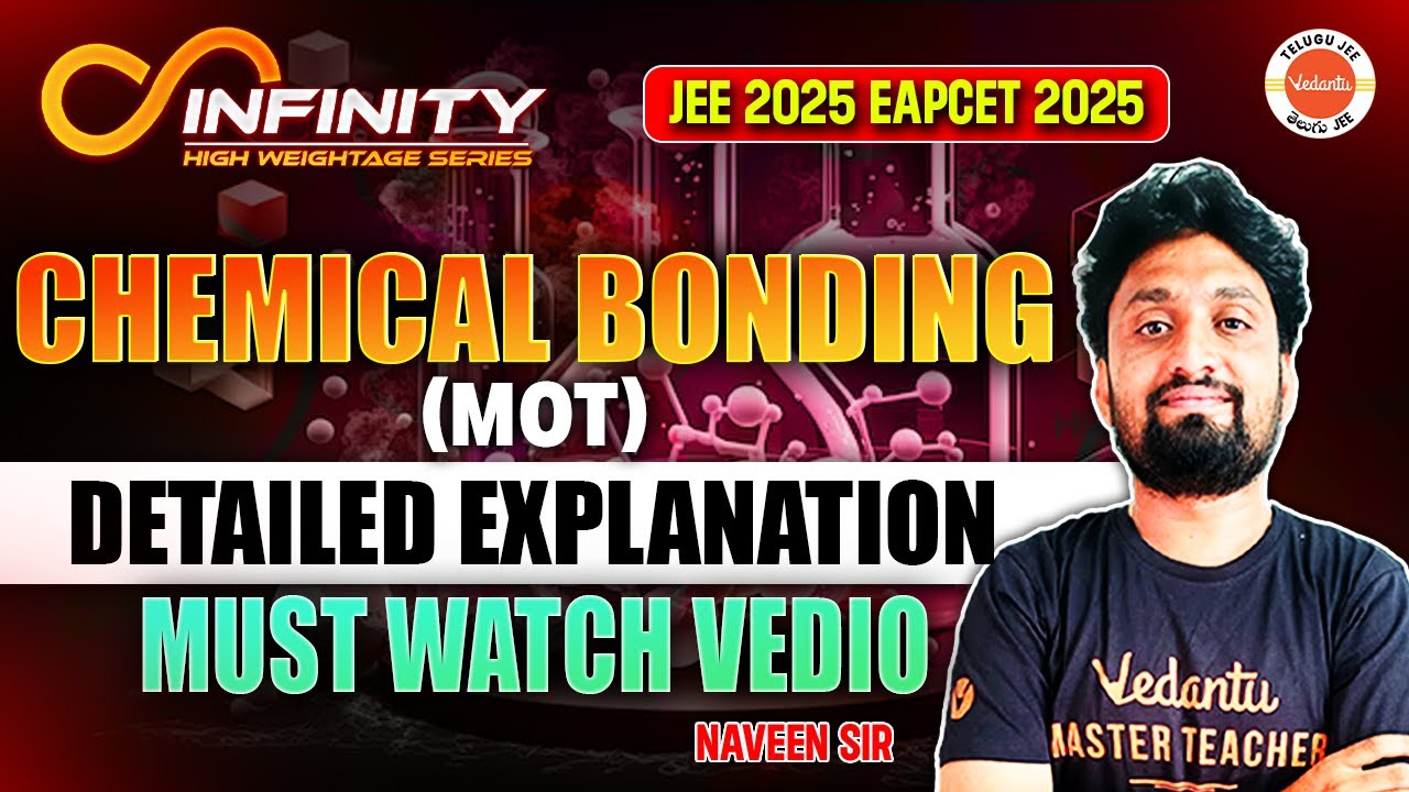 Chemical Bonding - MOT | Class 11 & 12 | Detailed Video | AP & TS inter Chemistry | JEE EAPCET 2025