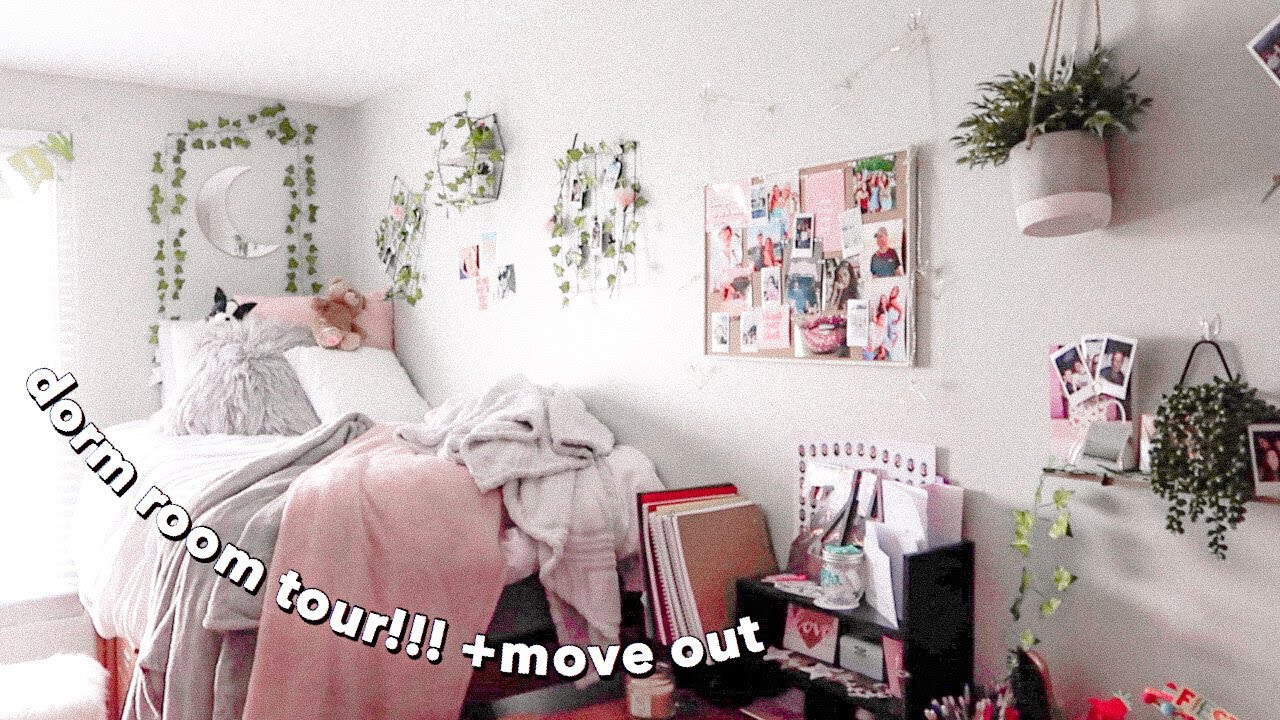 dorm room tour! + move out (longwood university)
