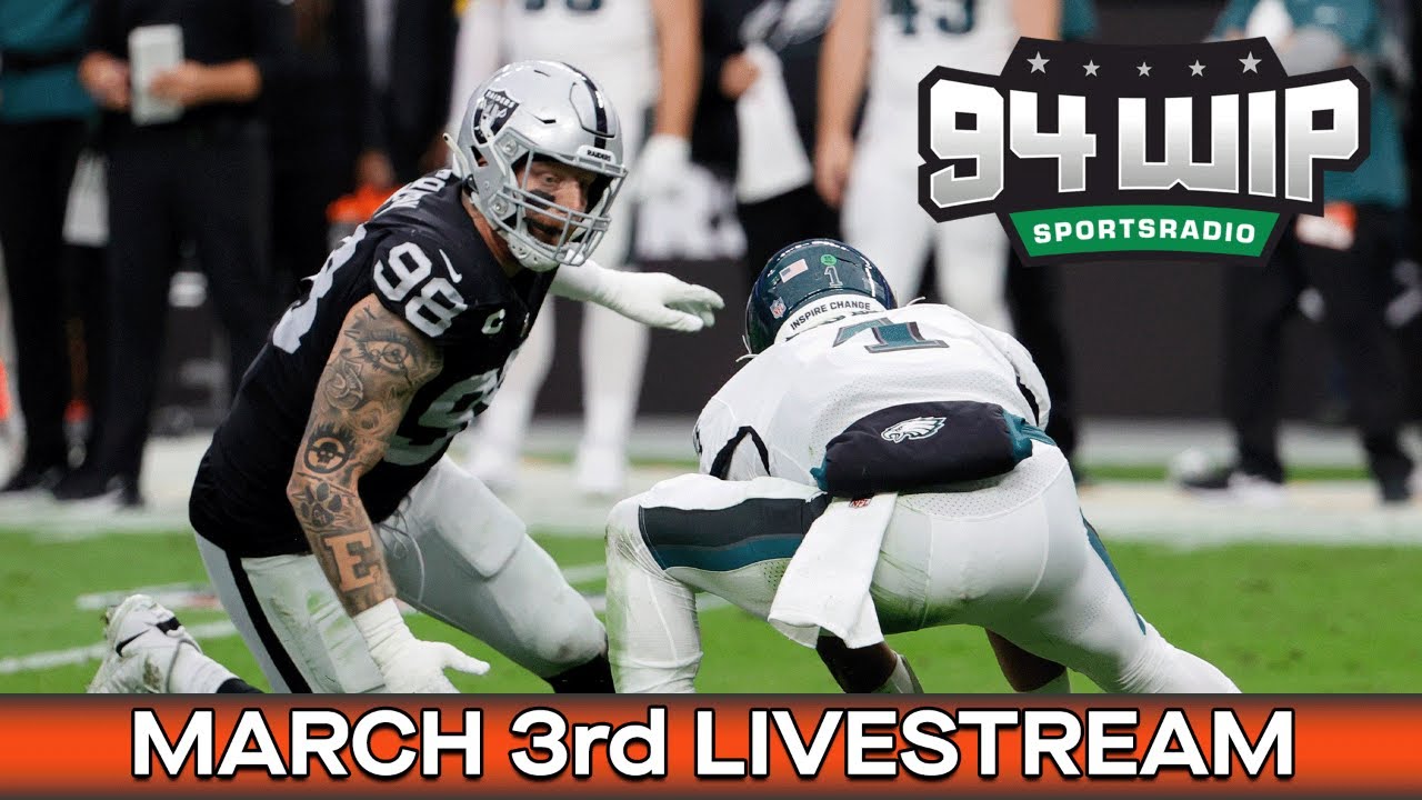 94WIP LIVE: Are The Eagles A Fit For Maxx Crosby?