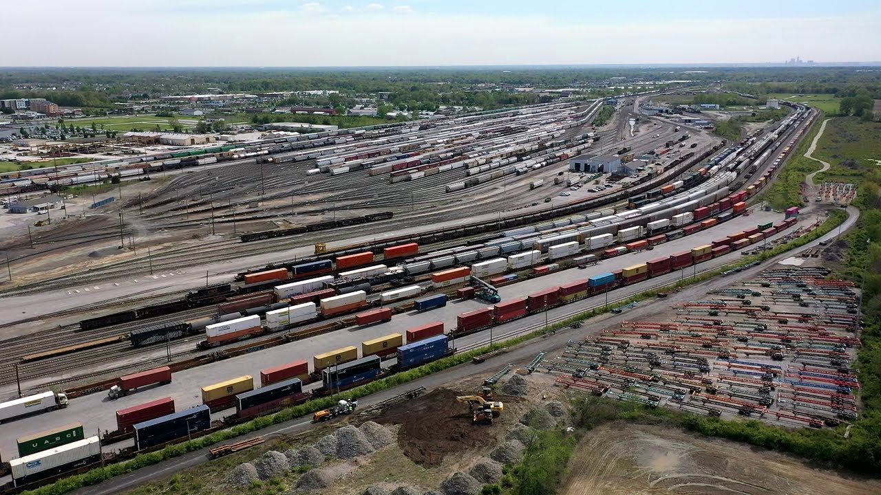CSX's Avon Rail Yard Tour and Indianapolis Railfanning