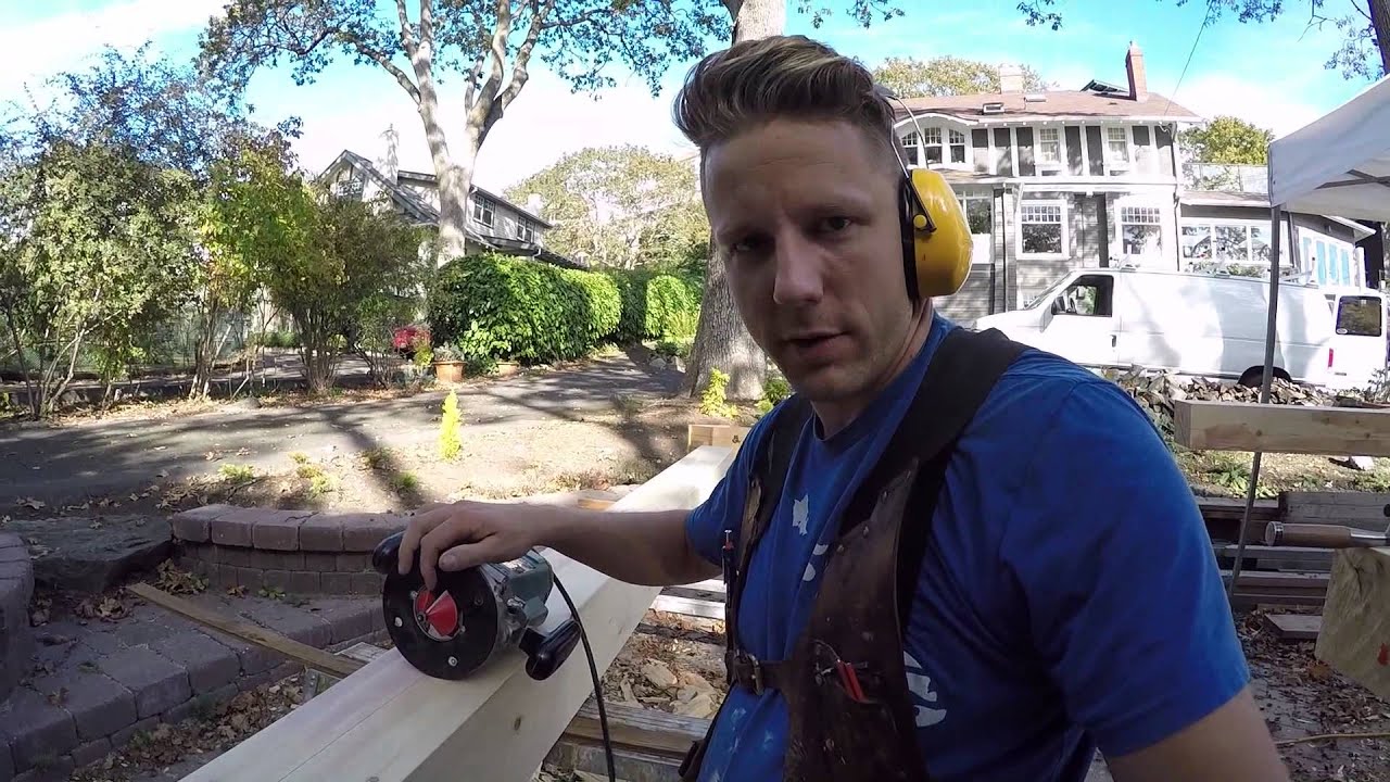 How To Cut Tapered Chamfers On Posts