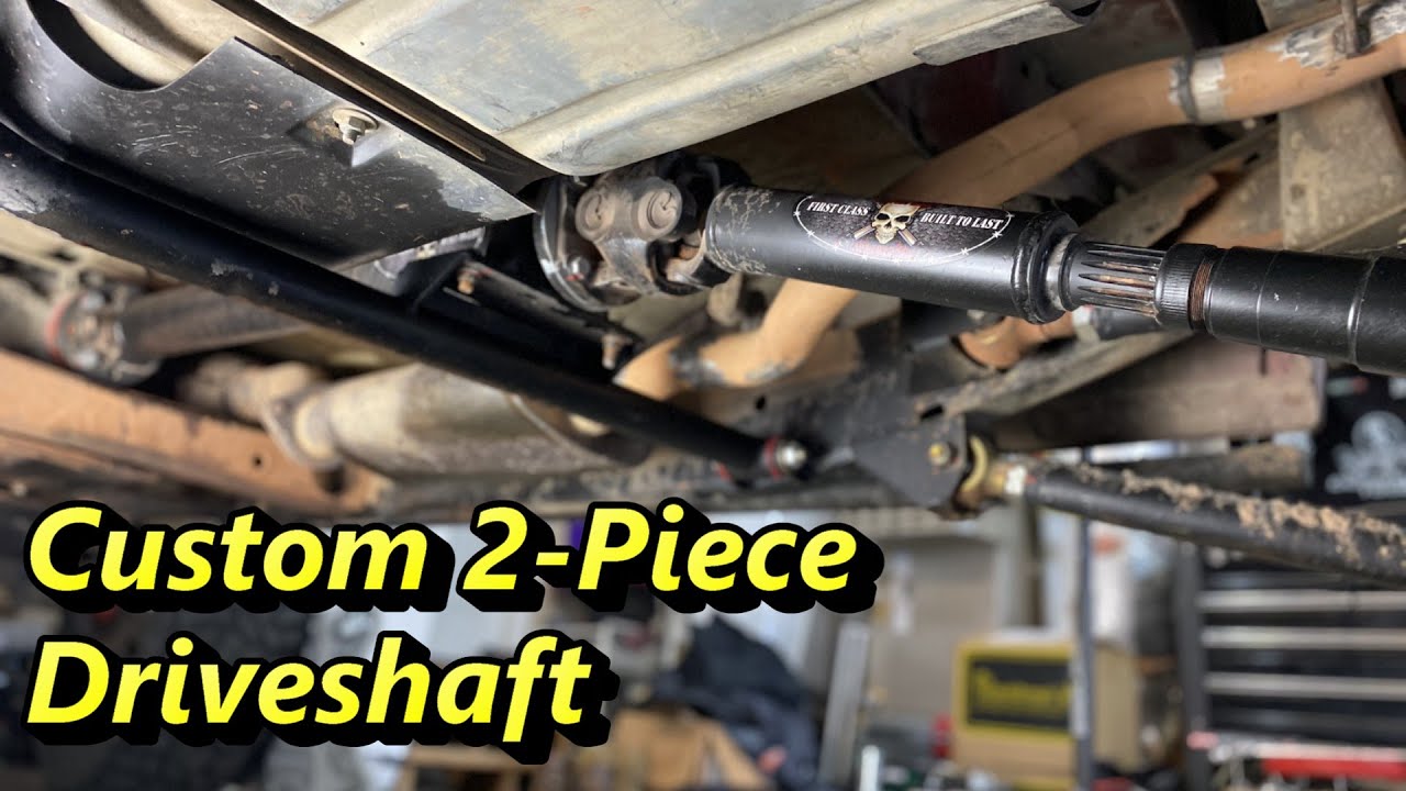 One Piece VS Two Piece Driveshaft, which is better and why?
