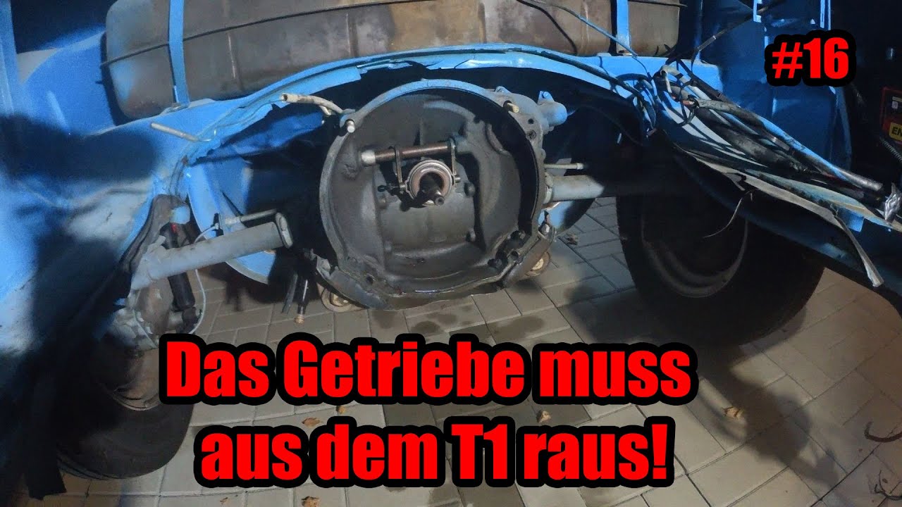 Getriebe aus dem Bulli ausbauen | VW T1 | Ste Te
