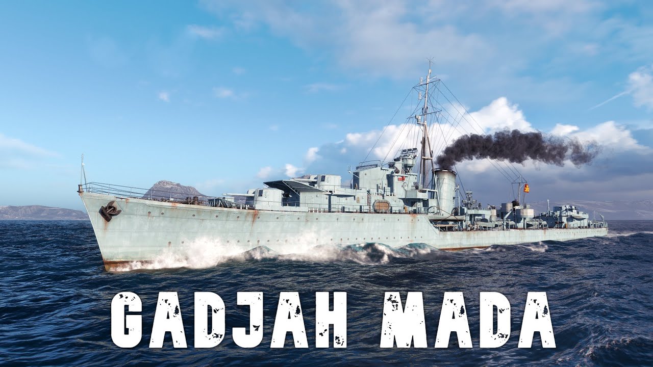 World of WarShips Gadjah Mada - 3 Kills 115K Damage