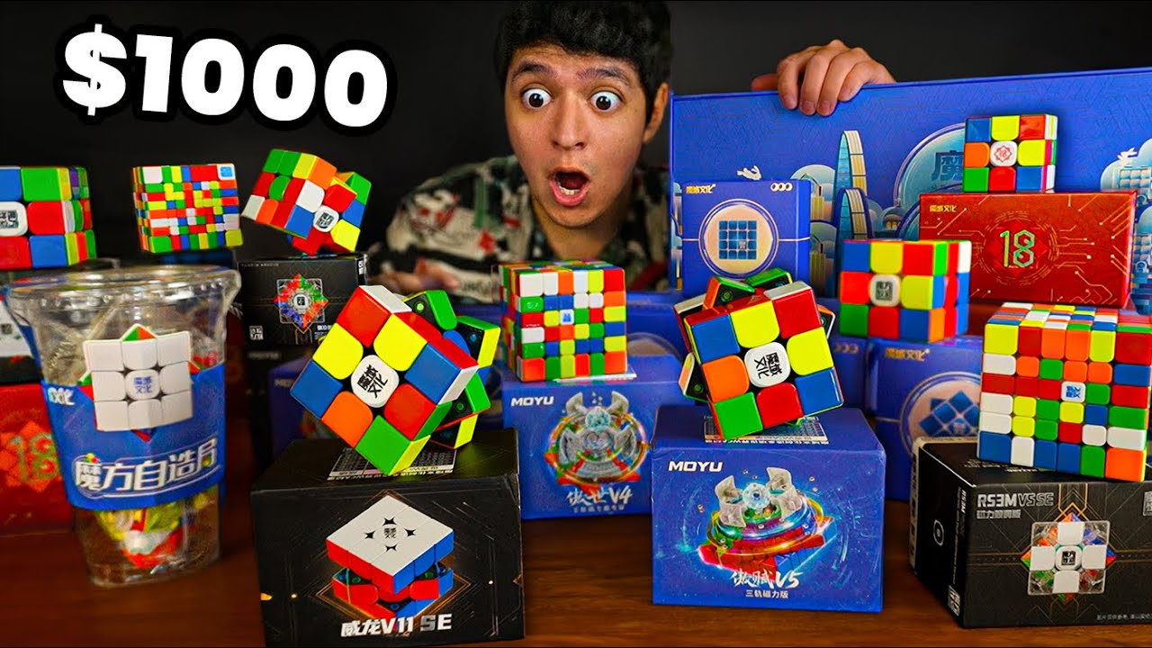 El Unboxing MÁS CARO del 2025 🔥 $1000 USD en Cubos