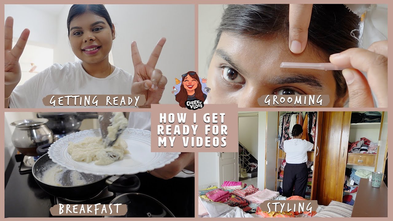 #Vlog - How I Get ready to shoot for @TheCheekyDNA   😅 | Cheeky Vlogs