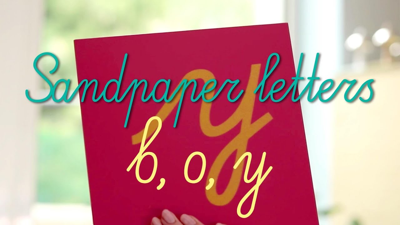 Letters b, o, y