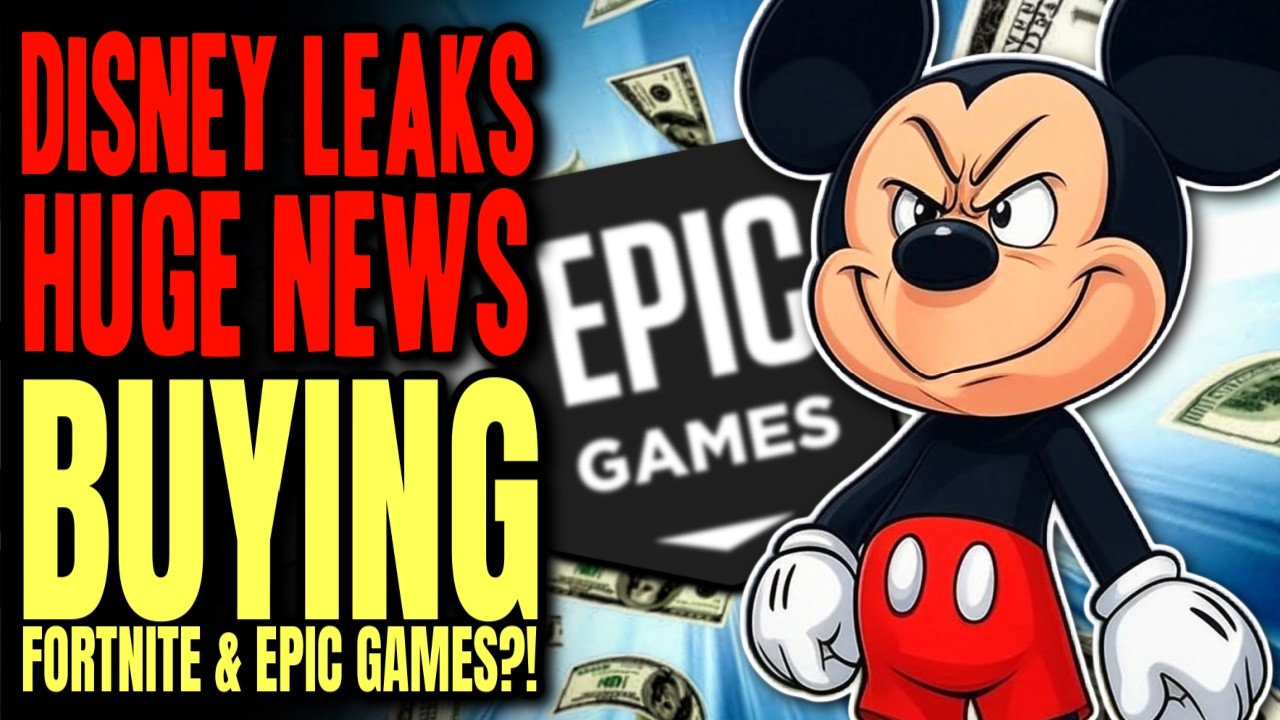 Disney Leaks HUGE NEWS! Is Mickey Trying to BUY Fortnite & Epic Games?!