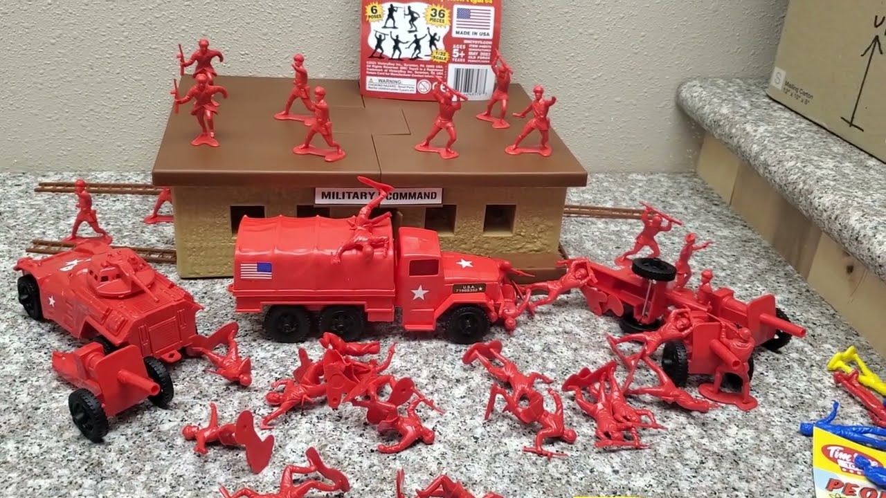 BMC RUSSIAN SOLDIERS TOY REVIEW!