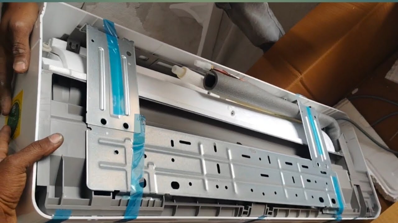 🙏4 Voltas inverter AC installation 🛠️