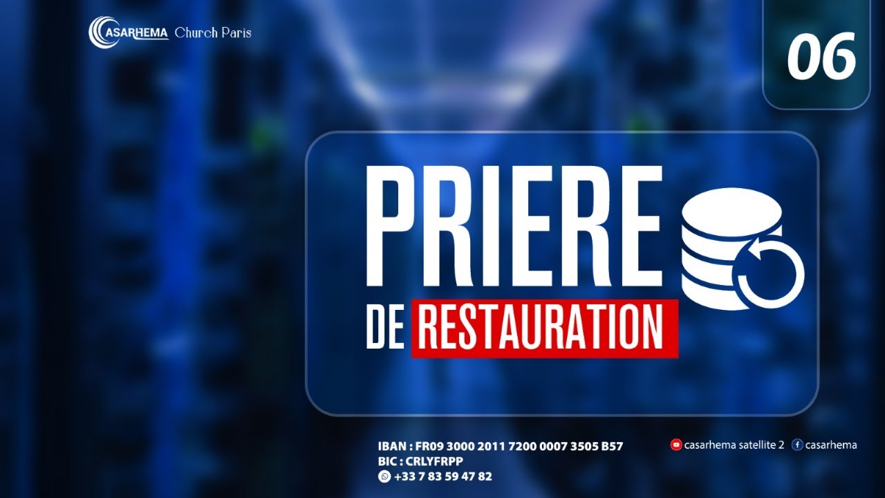 Spéciale veillée de restauration | Prophète Blaise Manzambi