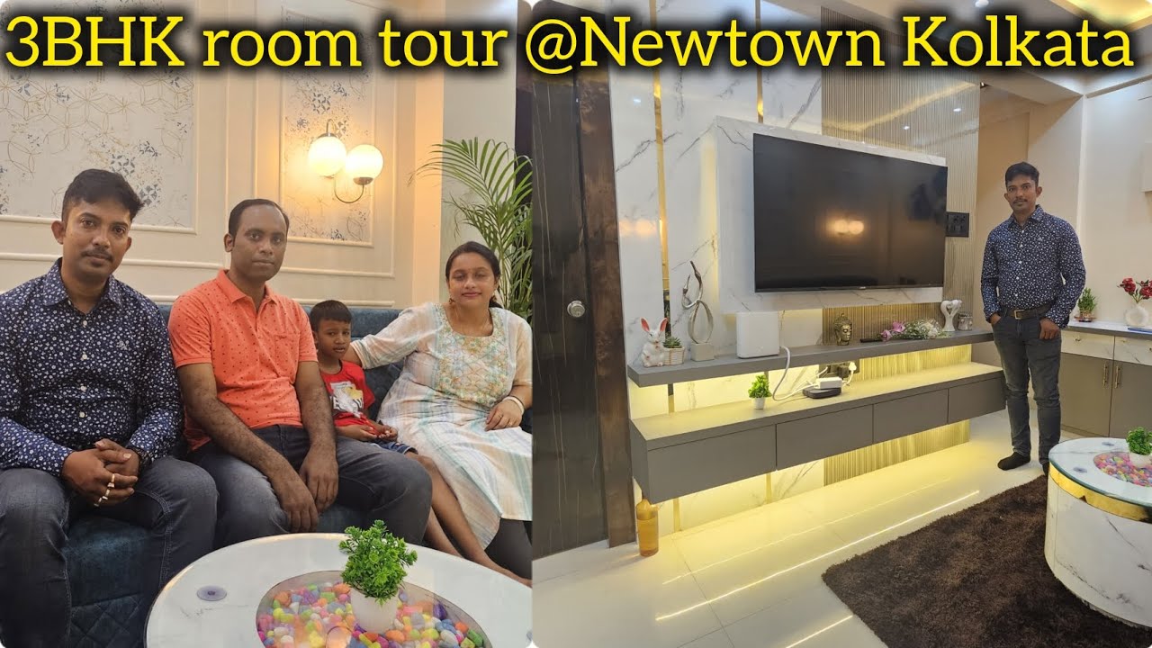 3 bhk Modern interior design | 3bhk luxury flat | Budget interior | Home Tour