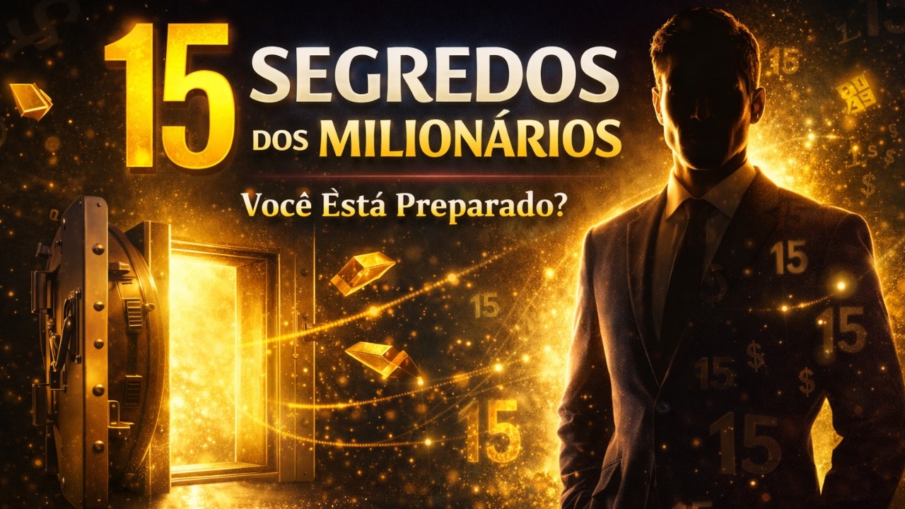 15 Segredos dos Milionários Que Ninguém Te Conta (Você Está Pronto?)