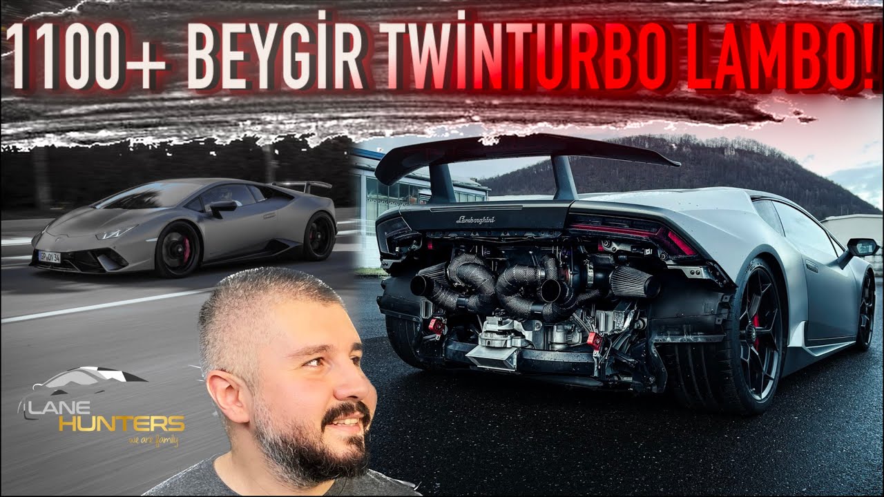 1100+ Beygir Gücünde TwinTurbo Huracan❗️| Türkiye'de İlk ve Tek❗️