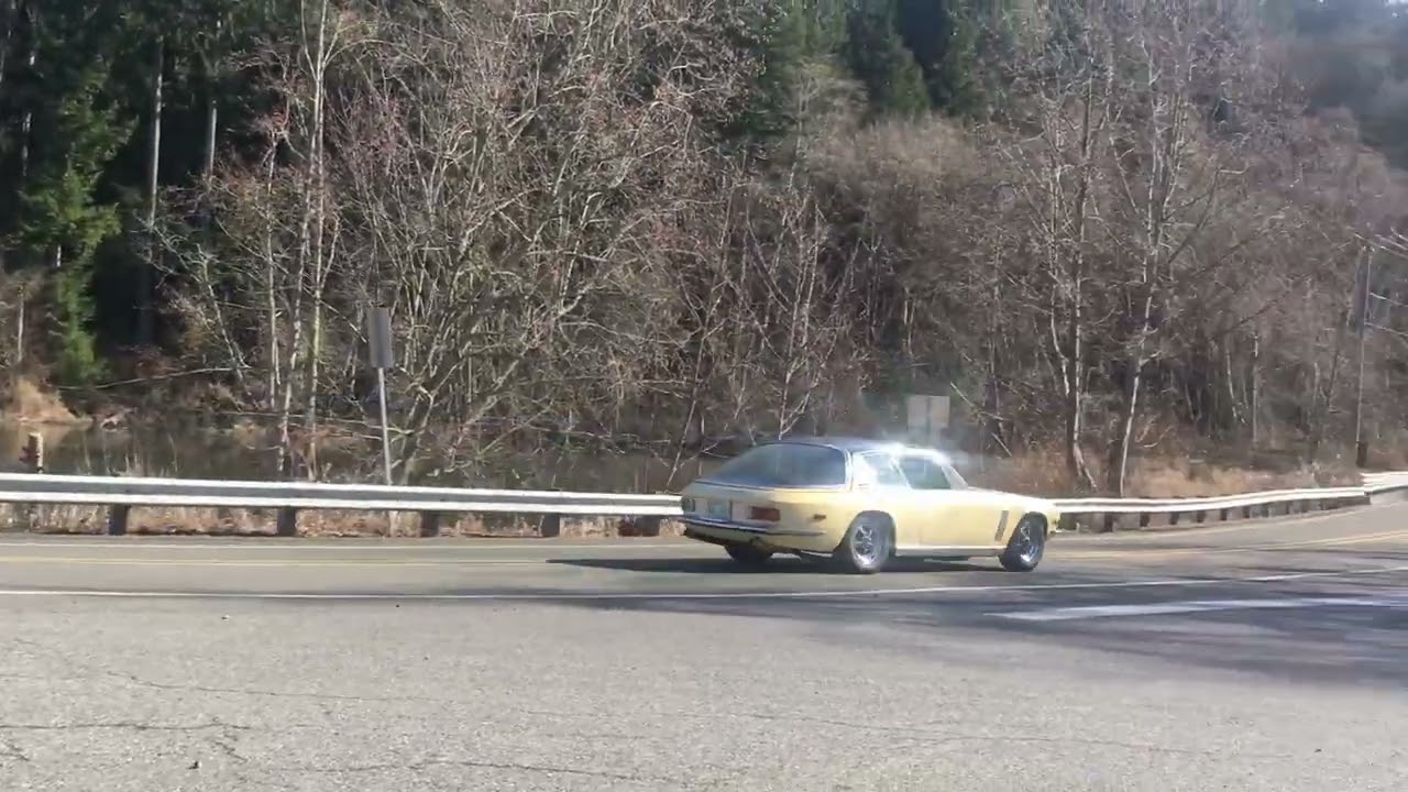 1971 Jensen Interceptor Cold Start & Driving