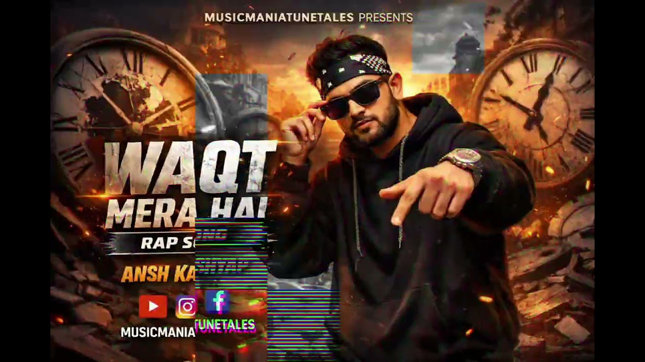 WAQT MERA HAI 🔥 | Motivational Rap Song 2026 | Ansh Kashyap | MusicManiaTuneTales | #WaqtMeraHai 