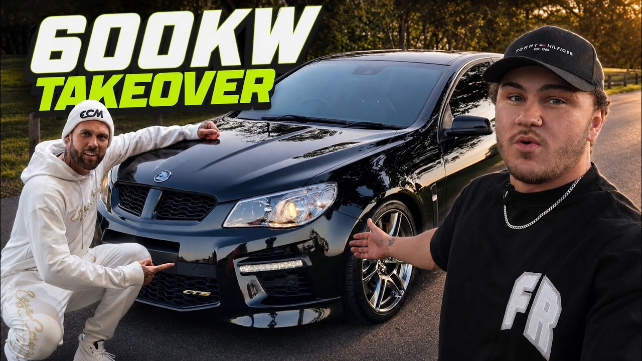 We took Troy Candy's 600kw GTS to a car meet (things got wild)