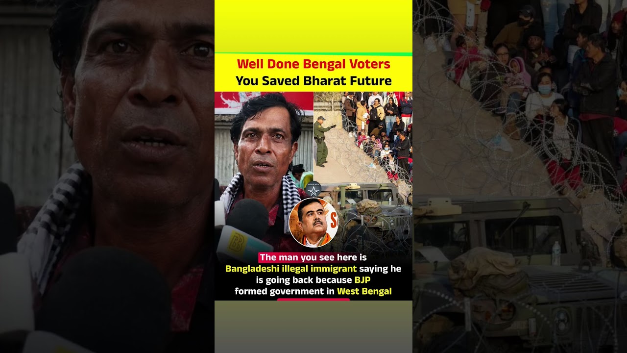 Well Done Bengal Voters You Saved Bharat Future...