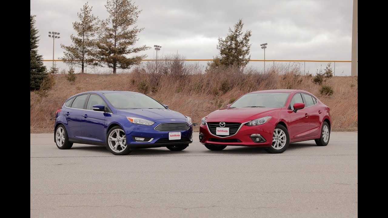 Mazda3 2015 года против Ford Focus 2015 года