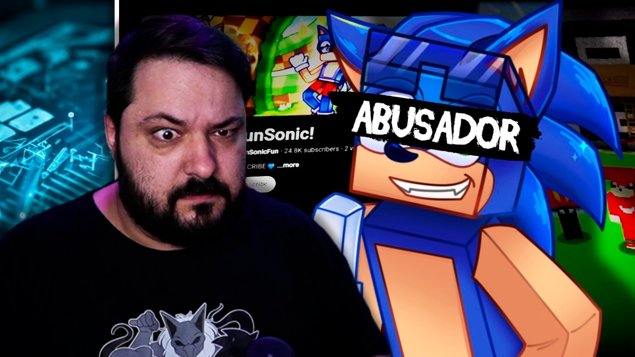 O CANAL de SONIC e MINECRAFT foi EXPOSTO por coisas TERRÍVEIS