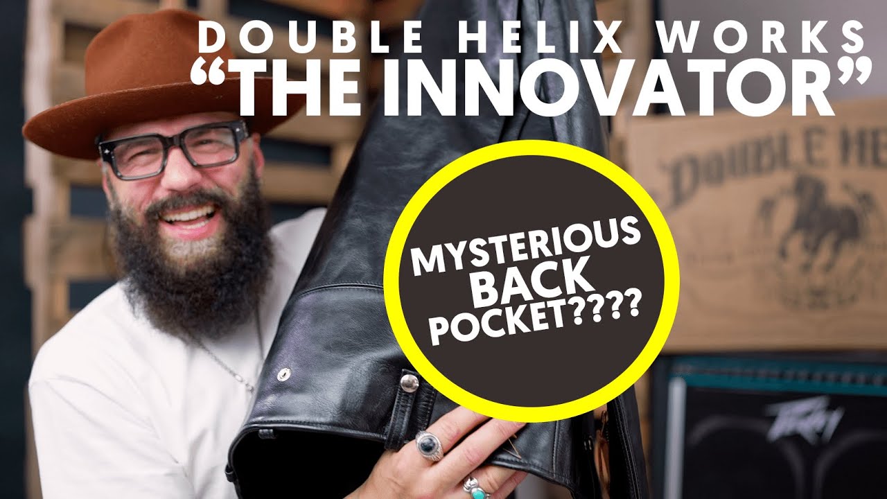 Double Helix Works - The Innovator D Pocket Leather Jacket