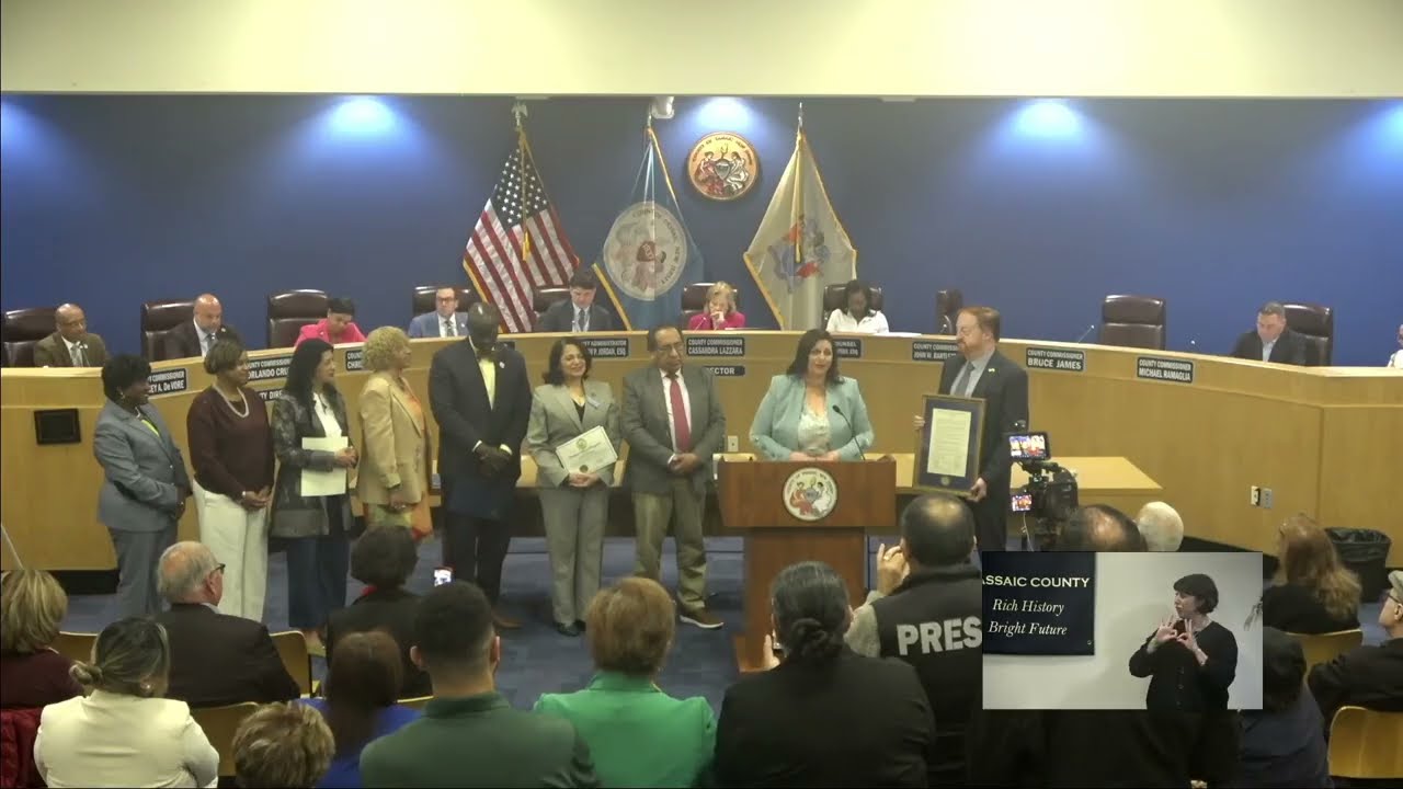 April 28, 2026 Meeting of the Passaic County Board of County Commissioners