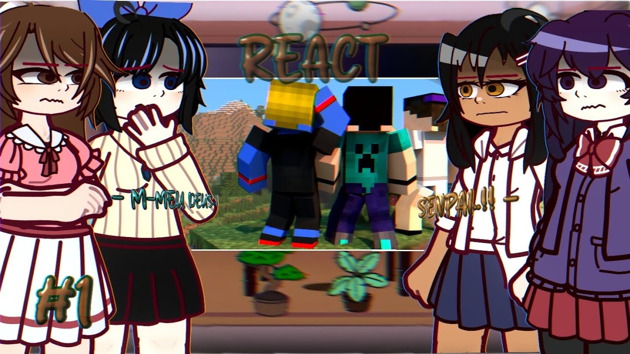 °《 Anime Girls REAGINDO ao | PARAÍSO - #1 O QUE ACONTECEU? | •DW• 》°