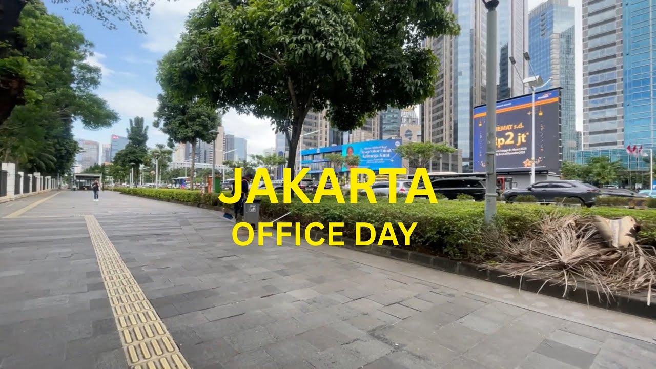 JAKARTA WALKING TOUR : JAKARTA OFFICE DAY IN SENAYAN, SUDIRMAN
