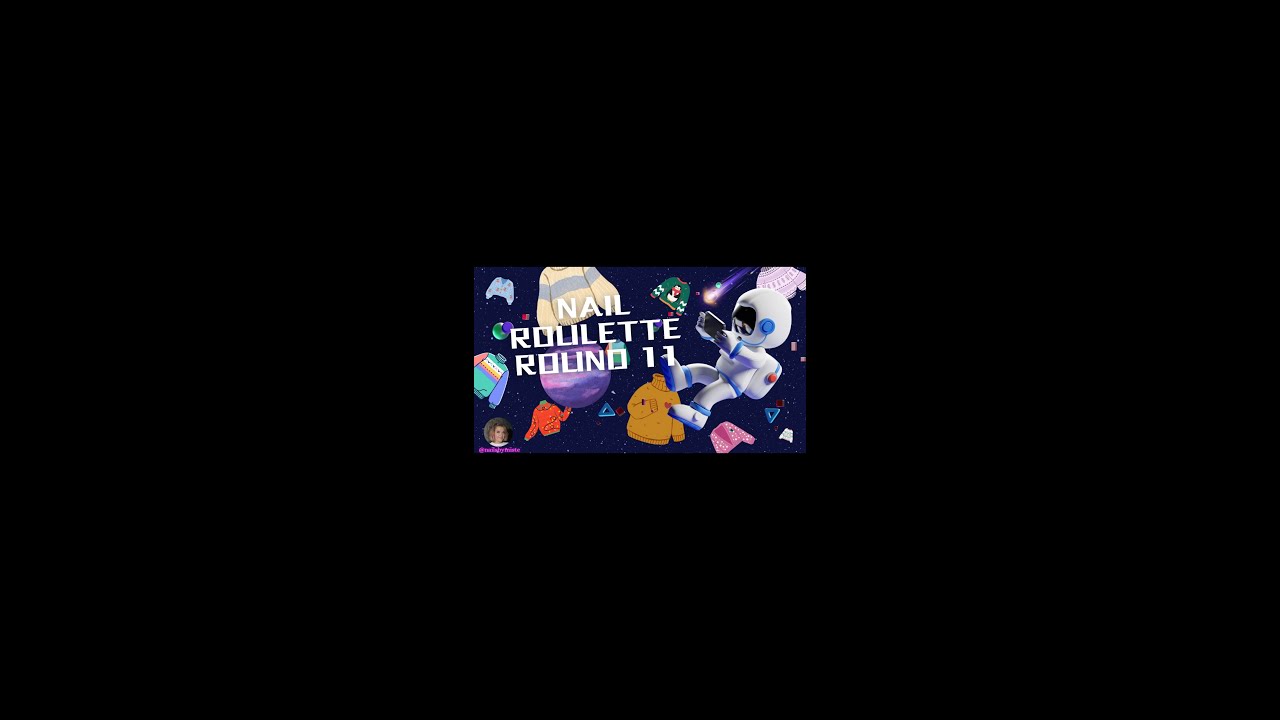 Watch me create Space themed nails for Nail Roulette #11.