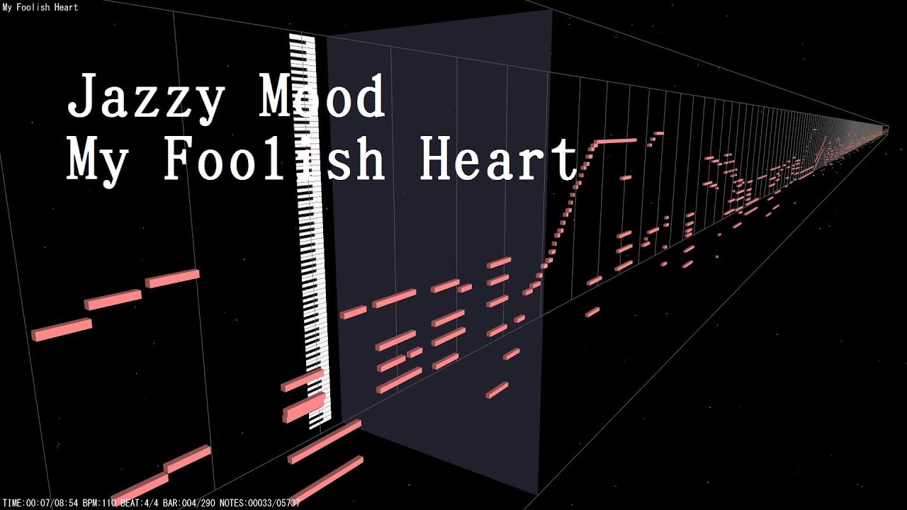 [ Jazzy Mood ] My Foolish Heart | MIDITrail