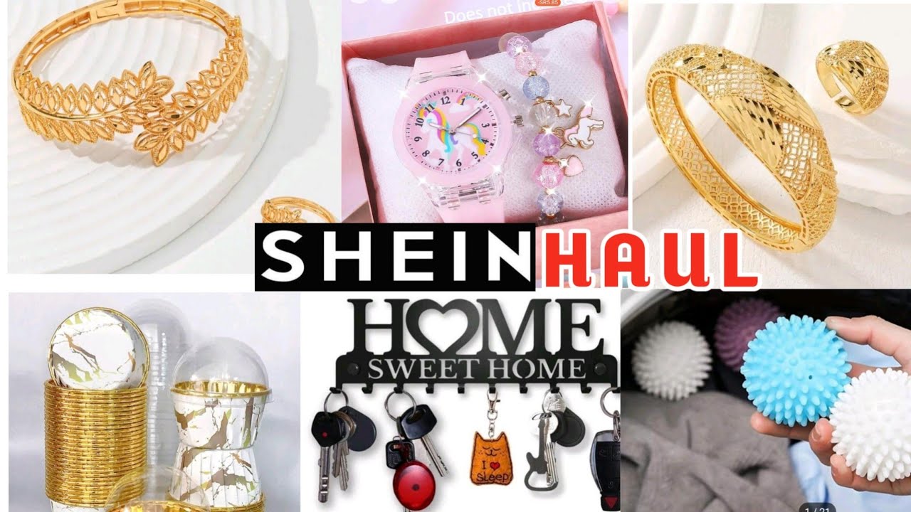 SHEIN Haul 2024 || Shein shopping Saudi Arabia Haul 2024 (Jewellry Accessories,Home Decor household)