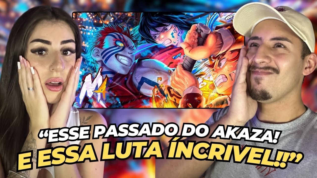 (QUE OBRA MEUS AMIGOS!) | M4rkim - Castelo Infinito 2 (Akaza x Tanjiro e Tomioka) | REACT