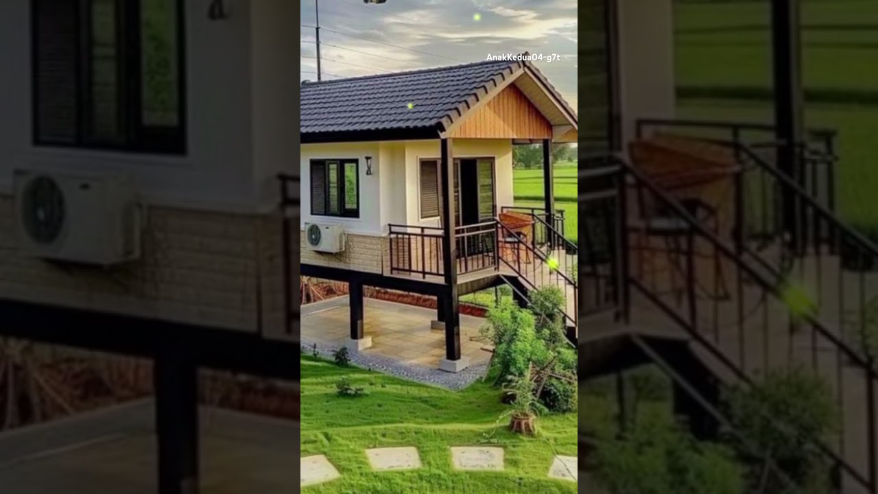 Inspirasi rumah kecil minimalis lucu dan sederhana #terasrumah #inspirasidesainrumah #rumahkayu