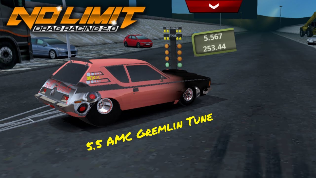 No Limit Drag Racing 2 - 5.5 AMC Gremlin Tune