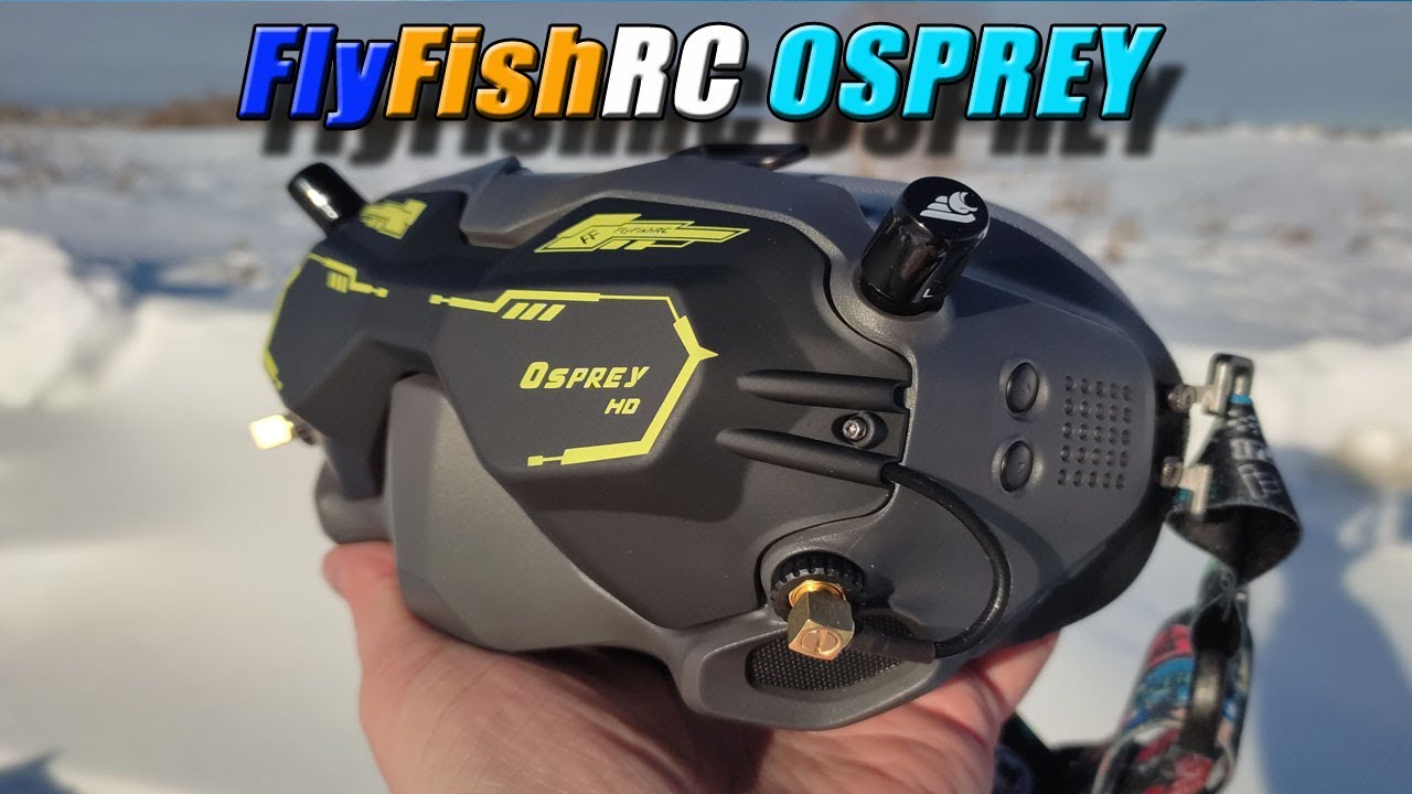 👍 FlyFishRC - обзор антенн Osprey на DJI FPV Googles V2