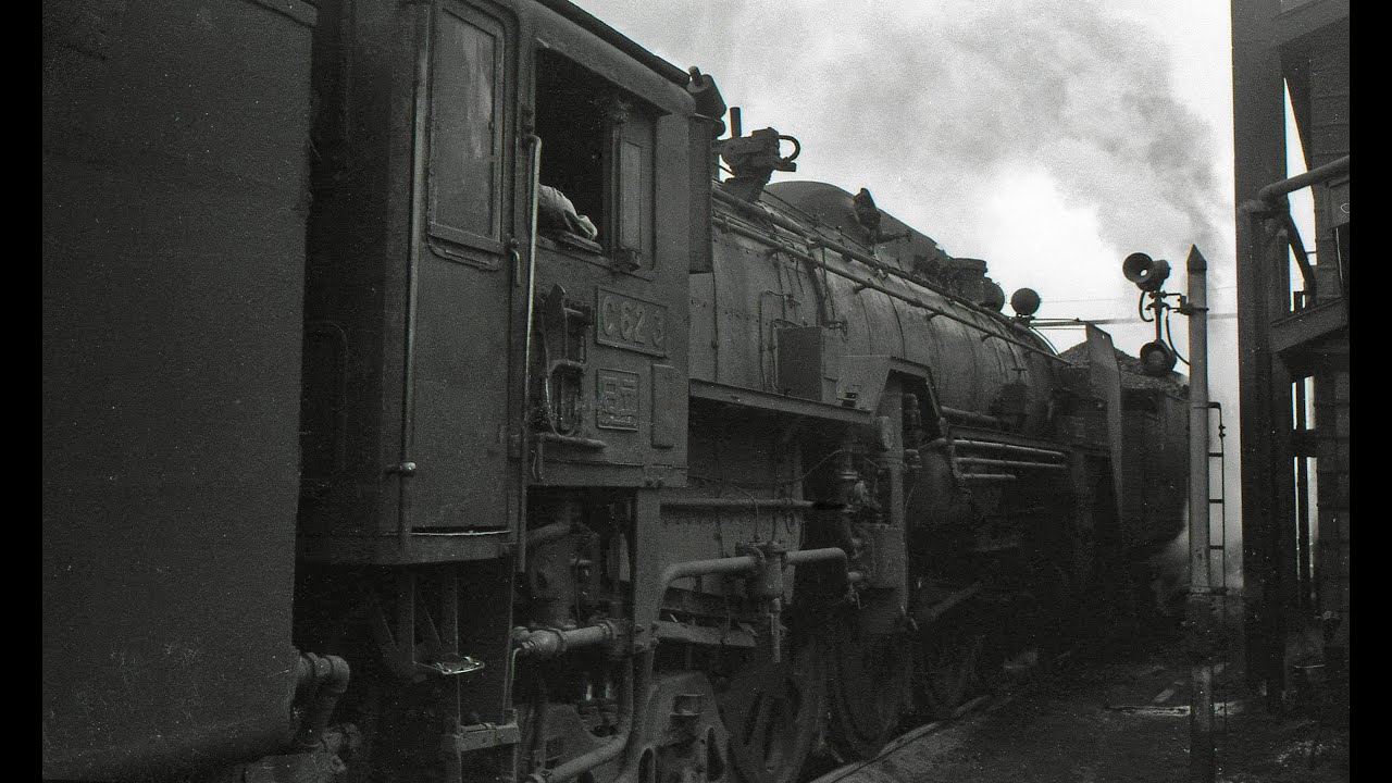 Rail Archives C62重連（C6244+3) ノーカット走行音  長万部－小樽 1970-4-6録音