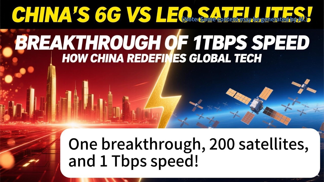 Гонка за 5G: Глобальная сеть 6G и низкоорбитальных спутников Китая