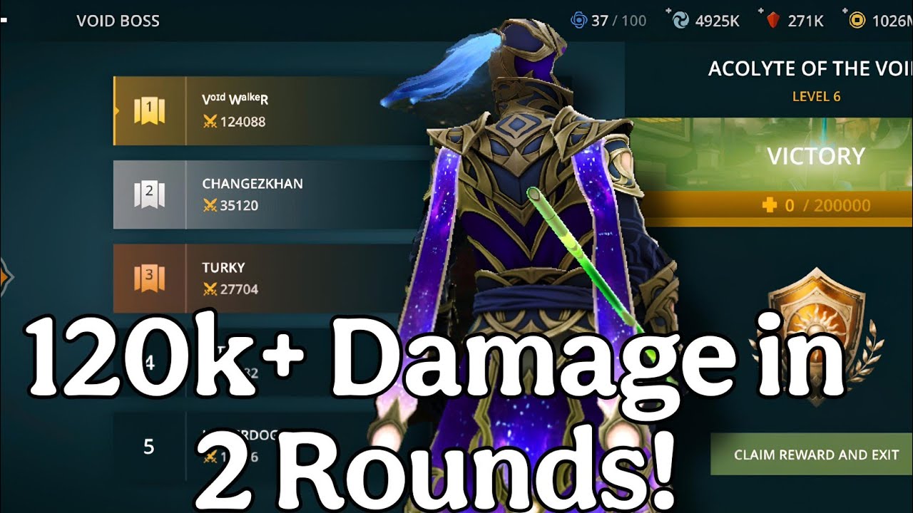 Should I be surprised?🙆 120k+ Damage against Acolyte level 6|| Void's Dream VS Acolyte 6||