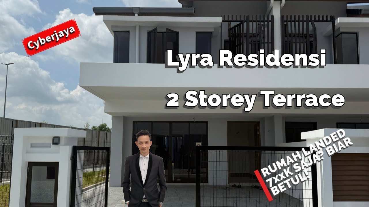 LYRA RESIDENCE By WORLDWIDE | RM7xxK Dapat RUMAH TERES DALAM CYBERJAYA 20x85 & 20x70 4Bilik 3Tandas!