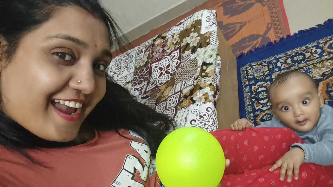 Nivi ab chalane laga hai 😀😀 or acche se khelne laga hai 😘❤️