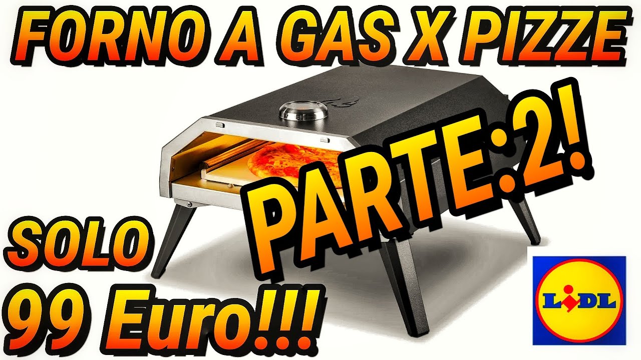 [PARTE2] Modifica pietra rotante al forno a Gas per Pizze della Lidl Guardate il risultato finale!