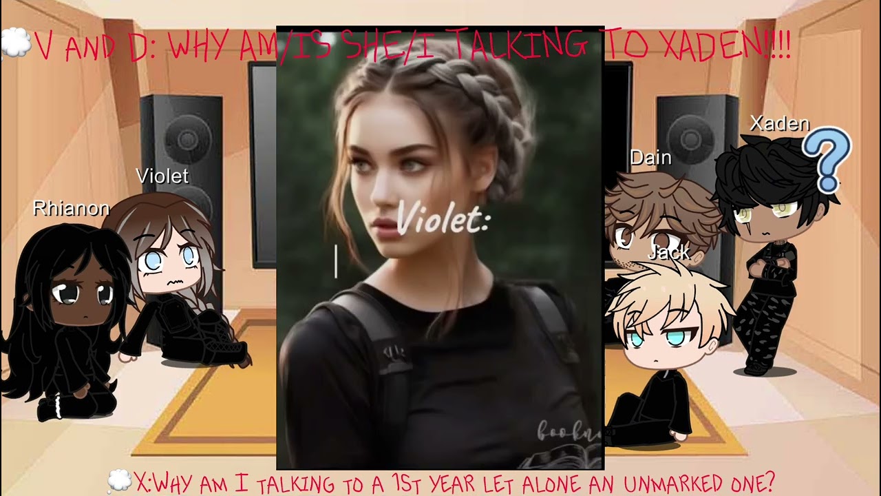 Fourth wing reacts! Part 1/?