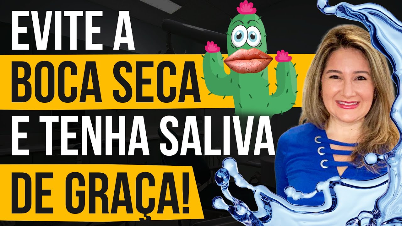 Tratamento Caseiro para Aumentar a Saliva e Prevenir o Mau Hálito - Dra. Karyne Magalhães