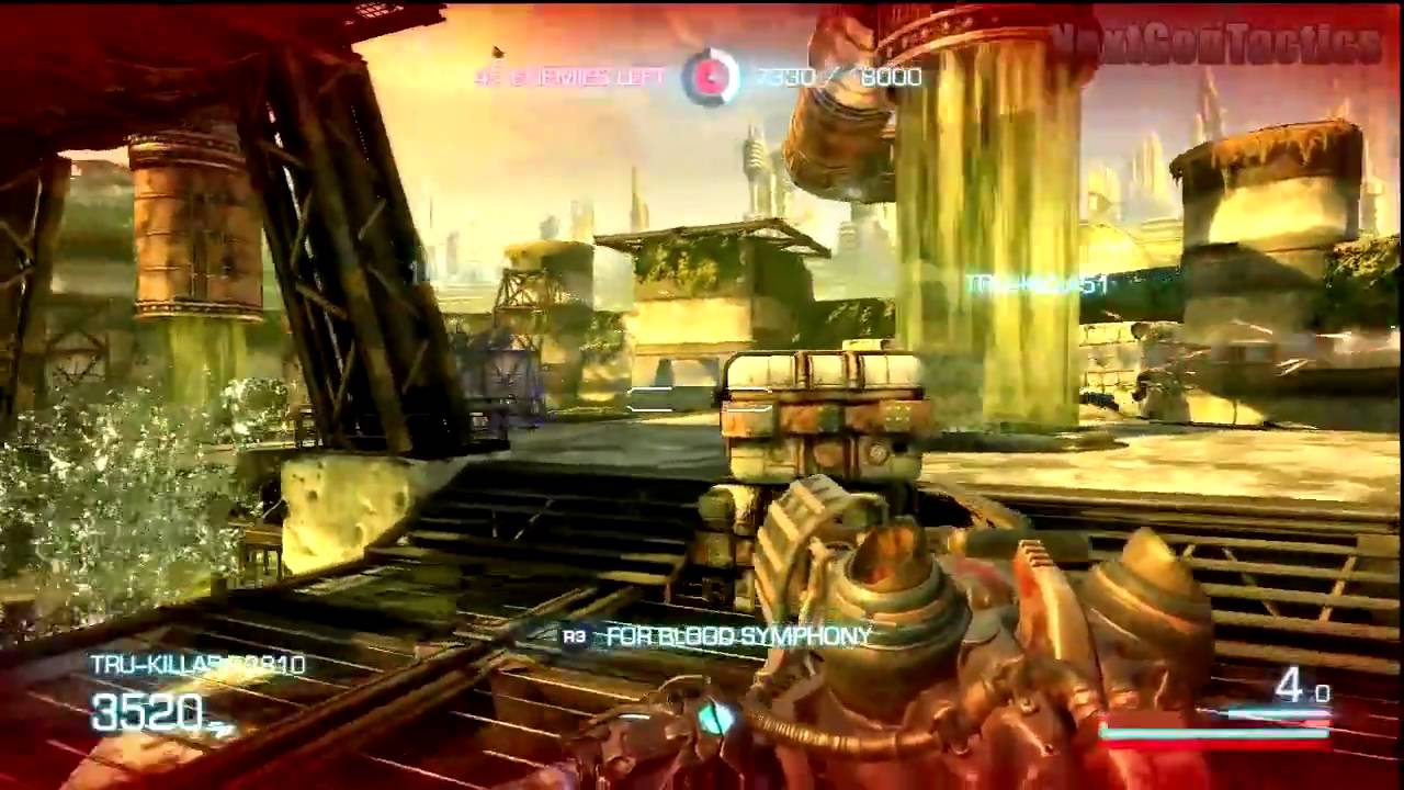 BulletStorm |Anarchy Mode| WaterWorks Boss wave