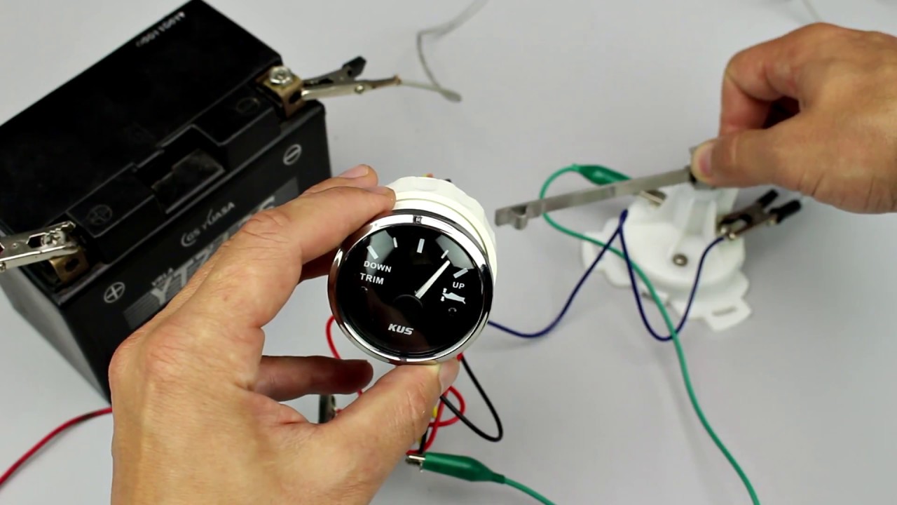 trim gauge for outboard motors