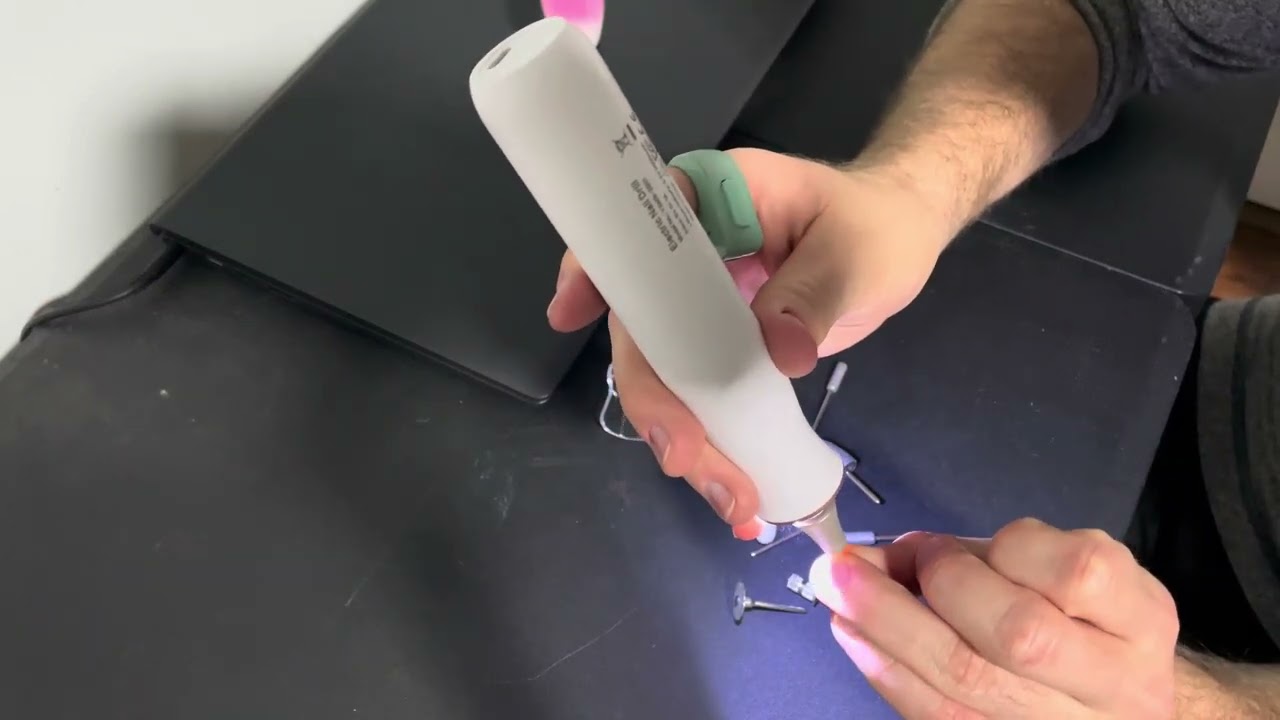 Electric Nail Drill Kit Cordless - Very easy to use, tips and tricks!