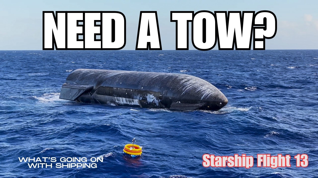 Salvaging Starship: The Challenges of an Open Ocean Tow